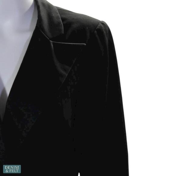 Jay Godfrey Roland Black Tuxedo Jumpsuit Long Sleeve Wide Leg Elegant FormalWear - Picture 13 of 16